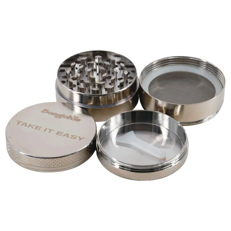 Load image into Gallery viewer, Buy Bongchie - Quicksilver Medium Grinder (3 Part) Grinder | Slimjim India

