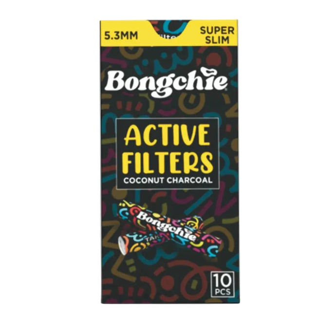Buy Bongchie - Slim Active Filters (5.3MM) (Pack of 10) Active Charcoal Filter | Slimjim India