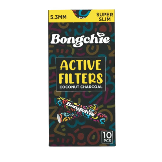 Buy Bongchie - Slim Active Filters (5.3MM) (Pack of 10) Active Charcoal Filter | Slimjim India