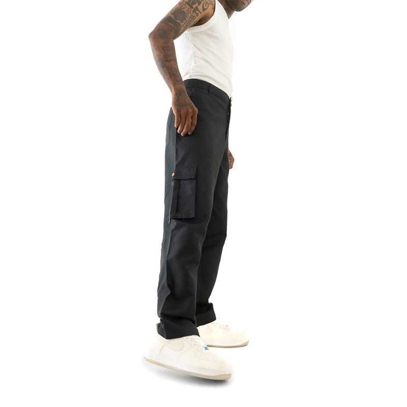 Load image into Gallery viewer, Buy Cannabie - Cargo Straight Fit Pants Black Cargo Straight Fit Pants | Slimjim India
