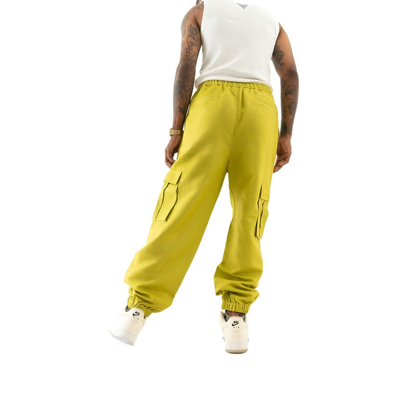 Load image into Gallery viewer, Buy Cannabie - Cargo Utility Joggers Green Joggers | Slimjim India
