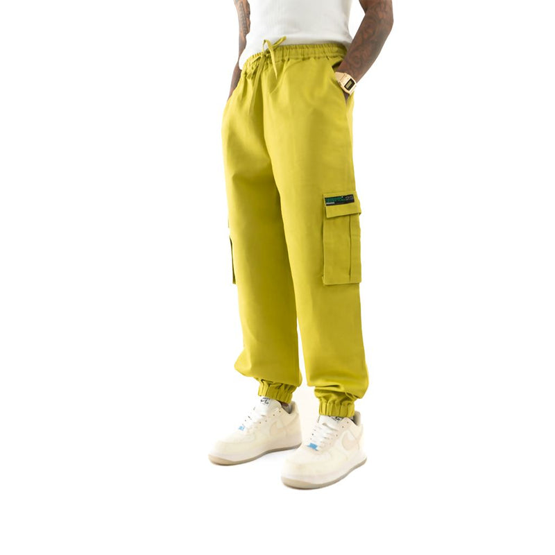 Load image into Gallery viewer, Buy Cannabie - Cargo Utility Joggers Green Joggers | Slimjim India
