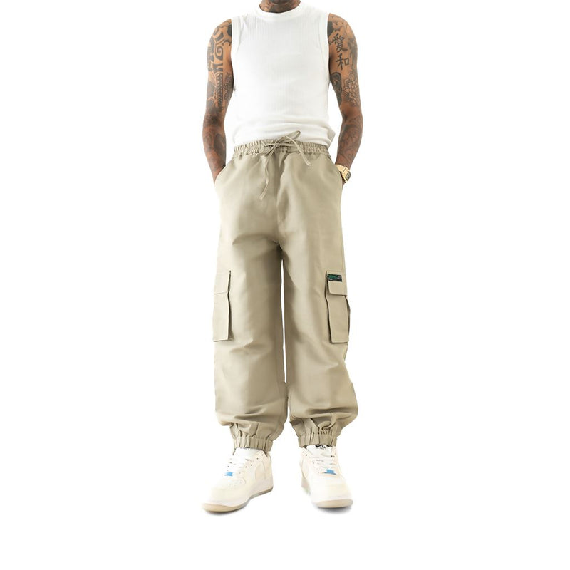 Load image into Gallery viewer, Buy Cannabie - Cargo Utility Joggers Grey Joggers | Slimjim India
