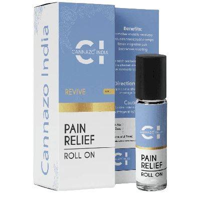 Buy Cannazo India - Revive Pain Relief (Roll on) CBD Roller | Slimjim India