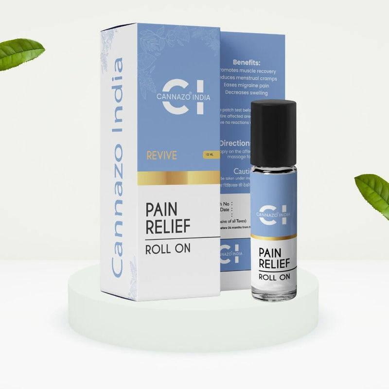 Load image into Gallery viewer, Buy Cannazo India - Revive Pain Relief (Roll on) CBD Roller | Slimjim India
