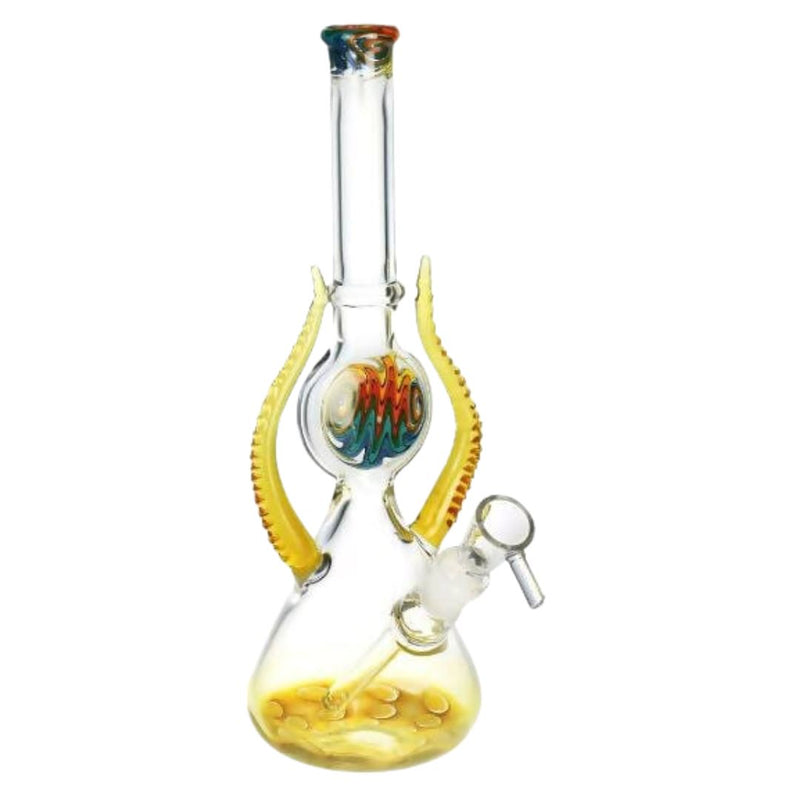 Load image into Gallery viewer, Buy Chakra Glass - Mind Expander Wig Wag Water Pipe waterpipe | Slimjim India
