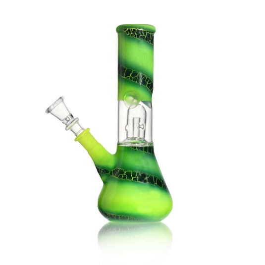 Buy Chakra Glass - Single Perc Water Pipe (Light Weight) water pipe | Slimjim India