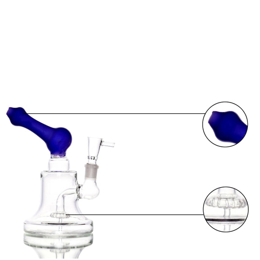 Buy Chakra Glass - Stoned Wheel Perc with Hand Pipe water pipe | Slimjim India