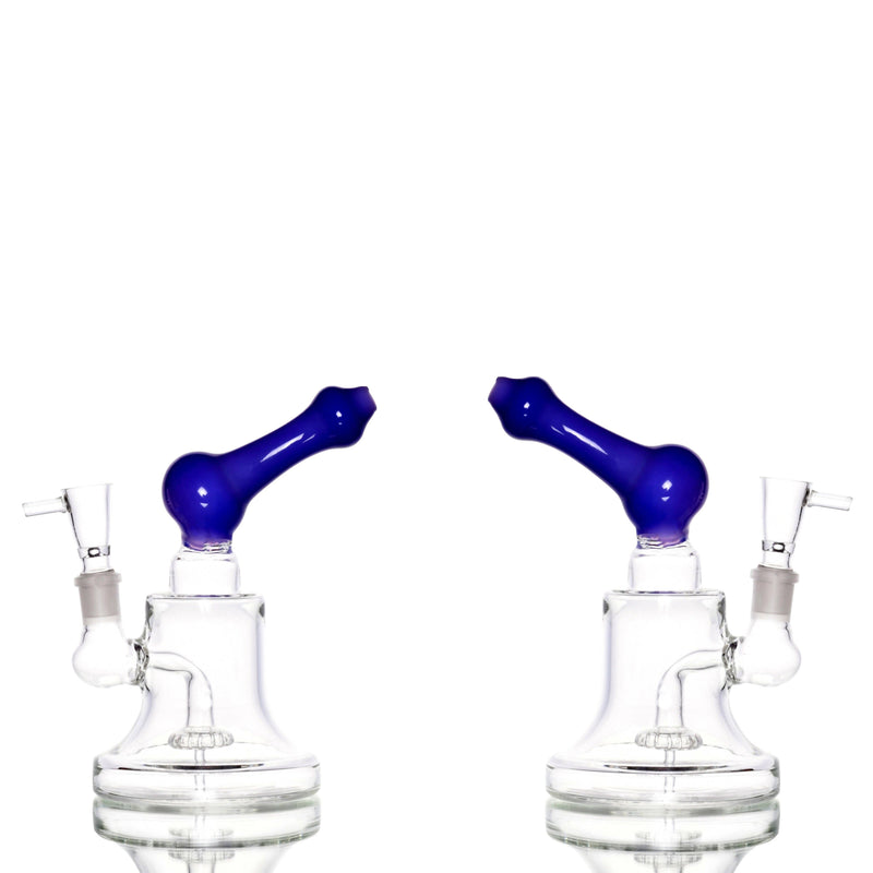 Load image into Gallery viewer, Buy Chakra Glass - Stoned Wheel Perc with Hand Pipe water pipe | Slimjim India
