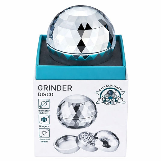 Buy Champ High - Disco Metal Grinder (3 Parts) Grinder | Slimjim India