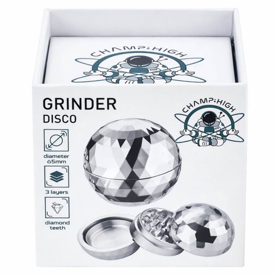 Buy Champ High - Disco Metal Grinder (3 Parts) Grinder | Slimjim India