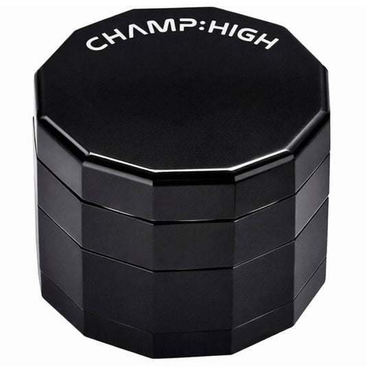 Buy Champ High - Dodecagon Metal Grinder (4 Parts) (50mm) Grinder Black | Slimjim India