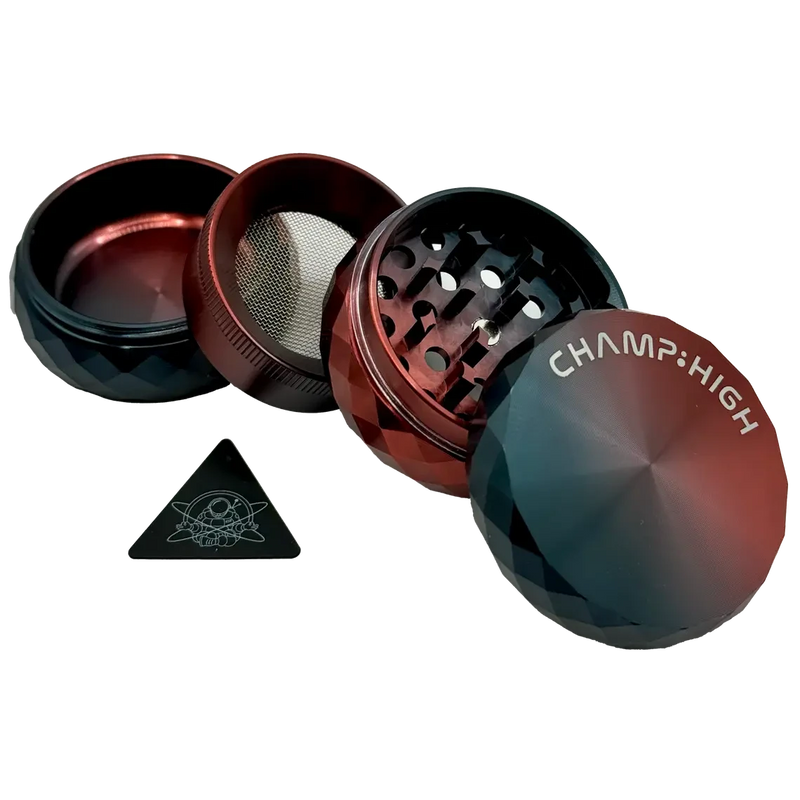 Load image into Gallery viewer, Buy Champ High - Duo-Color Metal Grinder (4 Parts) (53mm) Grinder | Slimjim India
