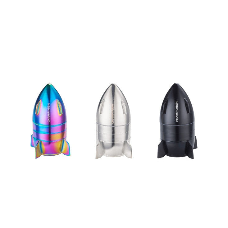 Load image into Gallery viewer, Buy Champ High - Mini Spaceship Metal Grinder (4 Parts) (50mm) Grinder | Slimjim India

