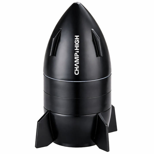 Buy Champ High - Mini Spaceship Metal Grinder (4 Parts) (50mm) Grinder Black | Slimjim India