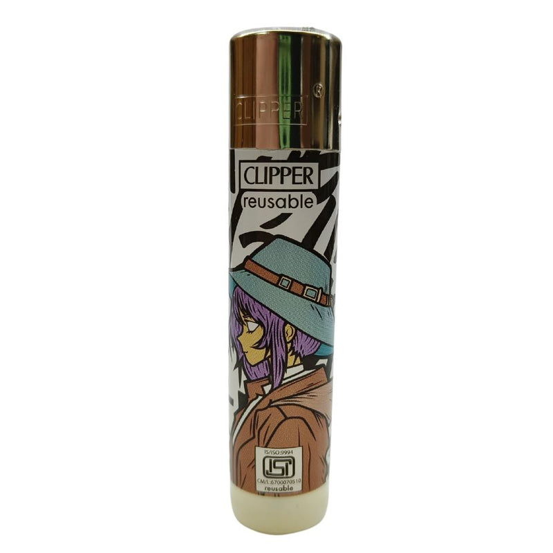 Load image into Gallery viewer, Buy Clipper - Lighter (Anime Soul) Lighter Blue | Slimjim India
