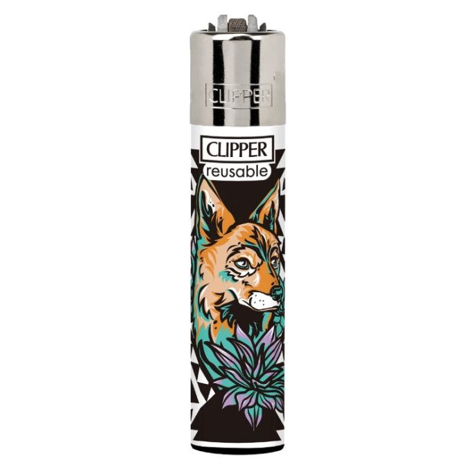 Load image into Gallery viewer, Buy Clipper - Lighter (Arizona Wildlife) Lighter Fox | Slimjim India
