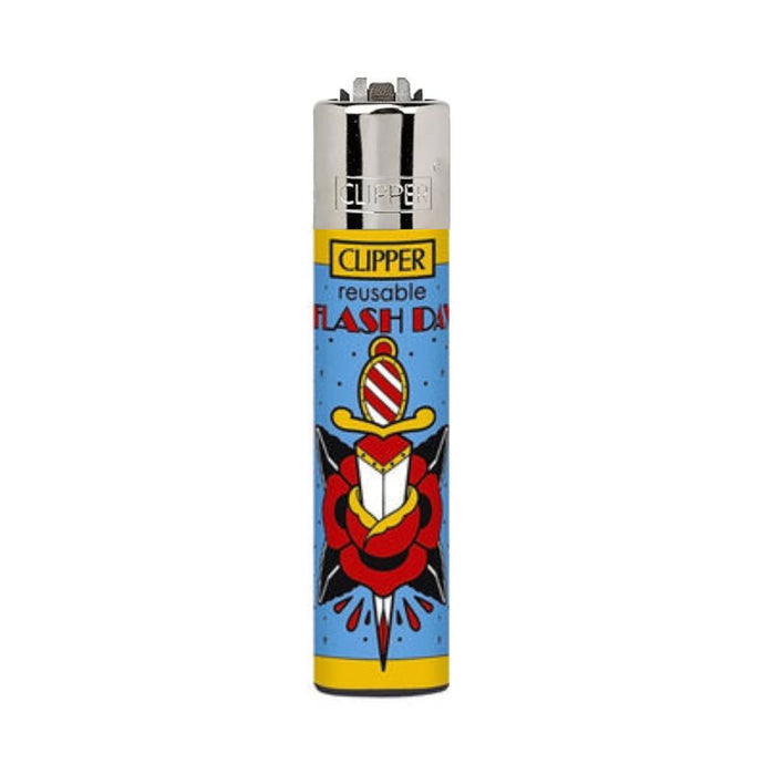 Buy Clipper - Lighter (Classic Tattoo) Lighter Flash day | Slimjim India