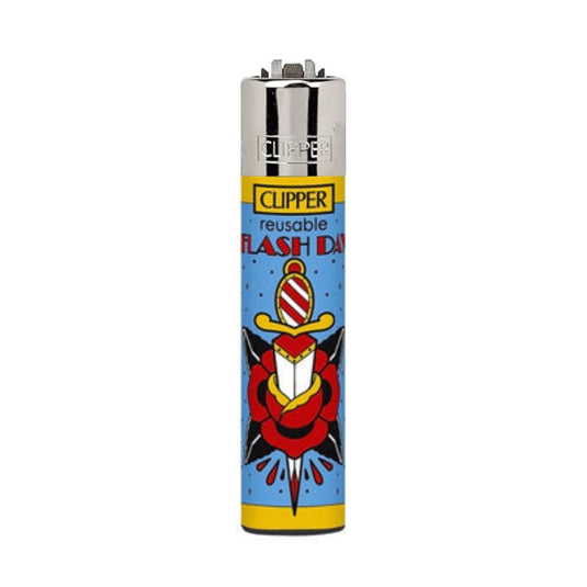 Buy Clipper - Lighter (Classic Tattoo) Lighter Flash day | Slimjim India