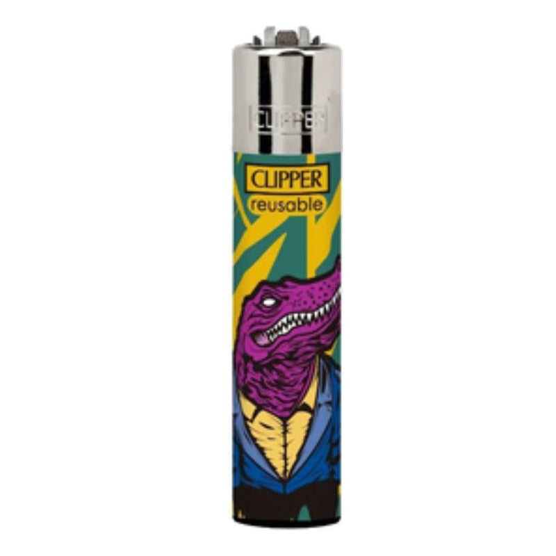 Load image into Gallery viewer, Buy Clipper - Lighter (Cyberpunk Animals) Lighter Alligator | Slimjim India
