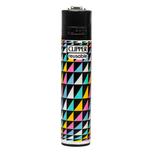 Buy Clipper - Lighter (Geometric) Lighter Black | Slimjim India