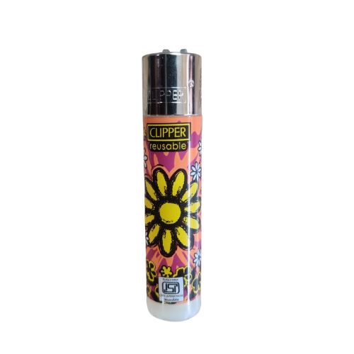 Load image into Gallery viewer, Buy Clipper - Lighter (Hippie Party) Lighter Sunflower | Slimjim India
