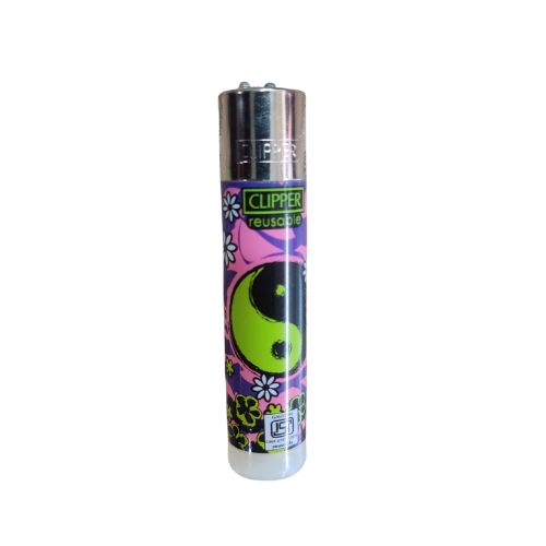 Load image into Gallery viewer, Buy Clipper - Lighter (Hippie Party) Lighter Yin-Yang | Slimjim India
