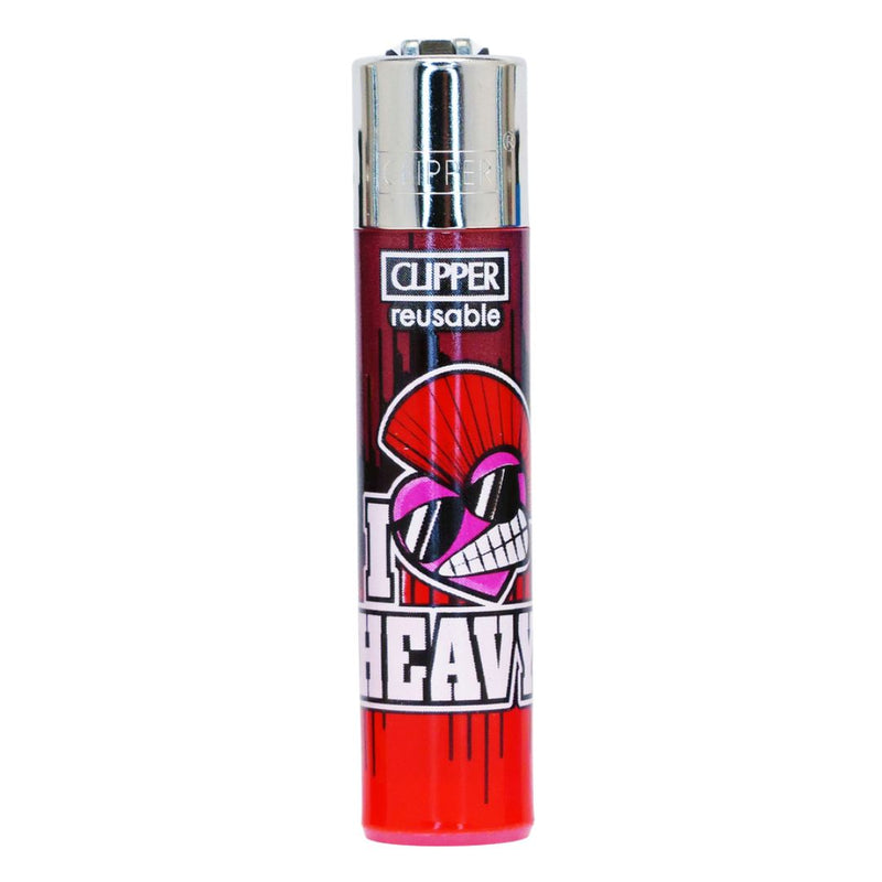 Load image into Gallery viewer, Buy Clipper - Lighter (I Love Music) Lighter Heavy | Slimjim India
