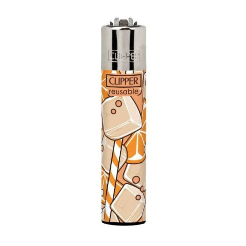 Load image into Gallery viewer, Buy Clipper - Lighter (Liquid Light) Lighter Orange | Slimjim India
