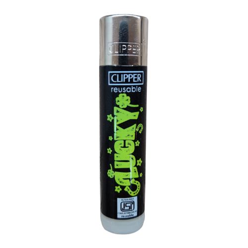 Buy Clipper - Lighter (Lucky) Lighter Black | Slimjim India