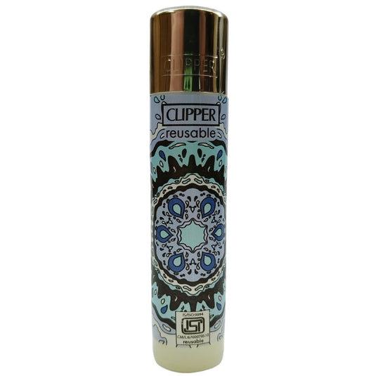 Buy Clipper - Lighter (Mandala) Lighter Black | Slimjim India