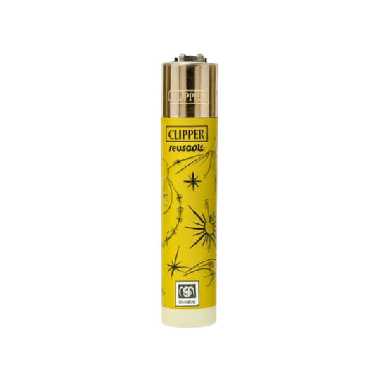 Buy Clipper - Lighter (Mystical Destiny) Gold | Slimjim India