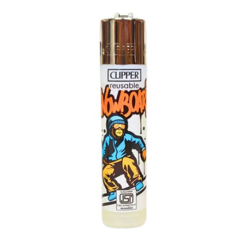 Load image into Gallery viewer, Buy Clipper - Lighter (Olimpian Monkeys) Lighter Snow Board | Slimjim India
