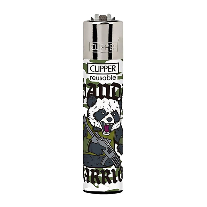 Load image into Gallery viewer, Buy Clipper - Lighter (Panda Warriors) Lighter Green | Slimjim India
