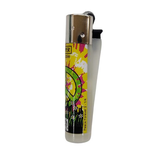 Buy Clipper - Lighter (Peace) Lighter | Slimjim India