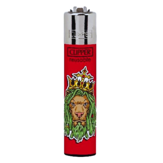 Buy Clipper - Lighter (Rasta Animals) Lighter Lion | Slimjim India