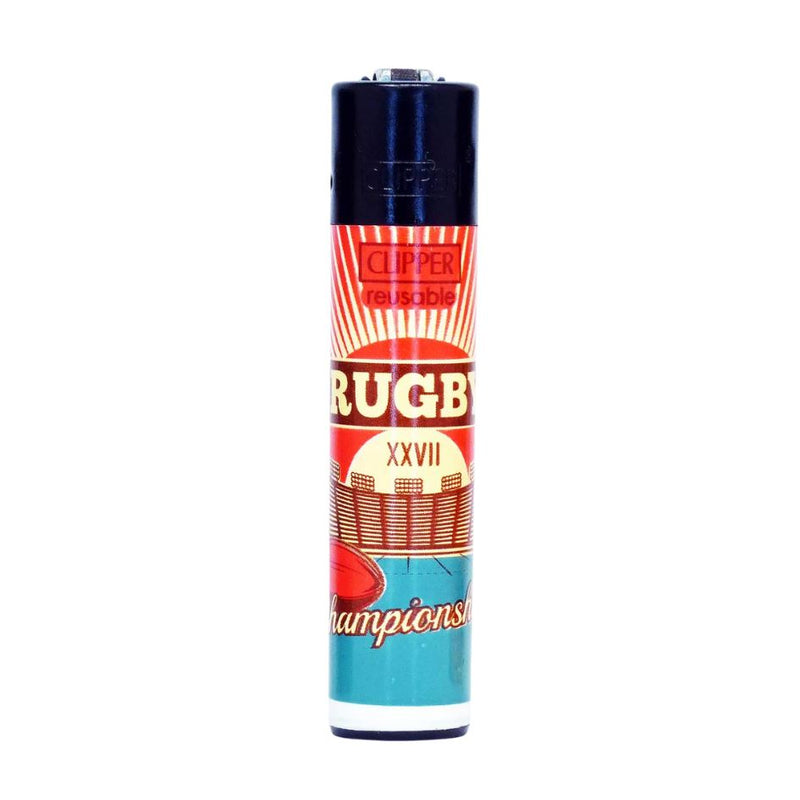 Load image into Gallery viewer, Buy Clipper - Lighter (Rugby) Lighter Blue &amp; Red | Slimjim India
