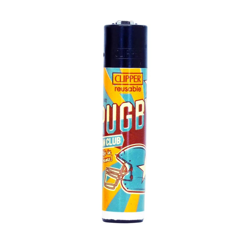 Load image into Gallery viewer, Buy Clipper - Lighter (Rugby) Lighter Blue &amp; Yellow | Slimjim India
