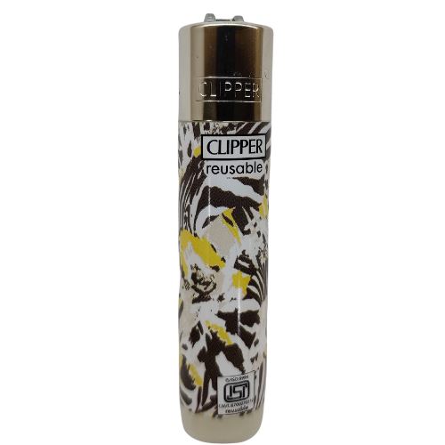 Load image into Gallery viewer, Buy Clipper - Lighter (Safari) Lighter White - Yellow &amp; Brown | Slimjim India
