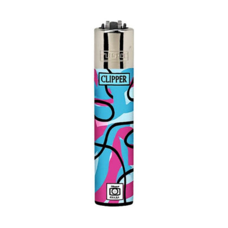 Load image into Gallery viewer, Buy Clipper - Lighter (Silouettes 1) Blue | Slimjim India
