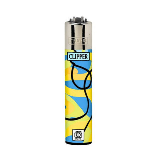 Buy Clipper - Lighter (Silouettes 1) Yellow | Slimjim India
