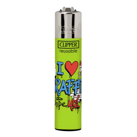 Buy Clipper - Lighter (Street Chill) Lighter I Love Graffiti | Slimjim India