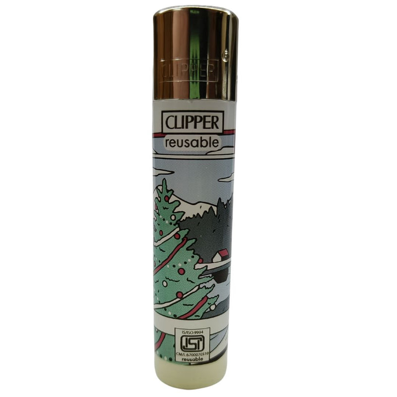 Load image into Gallery viewer, Buy Clipper - Lighter (Winter Postcards) Lighter Tree | Slimjim India
