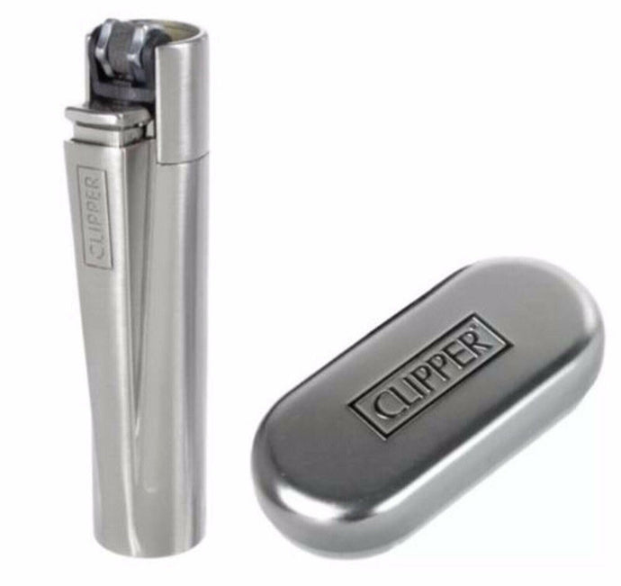 Buy Clipper - Metallic Lighter (Sliver) Lighters & Matches | Slimjim India