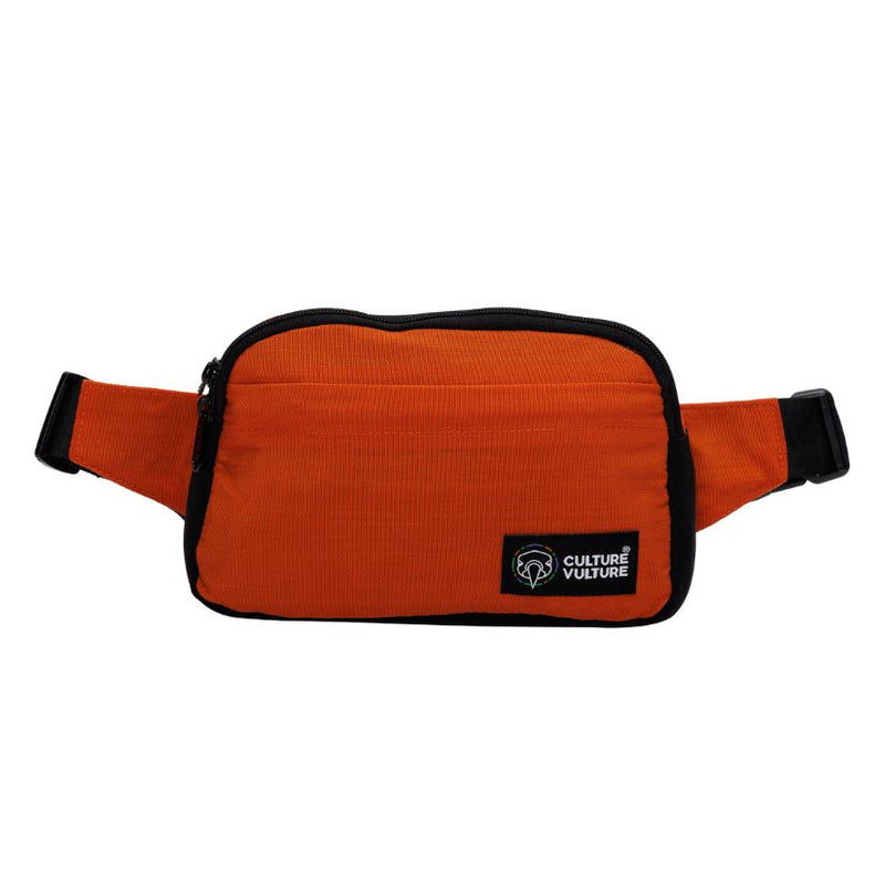 Load image into Gallery viewer, Buy Culture Vulture - WaistBag Waist bag Orange | Slimjim India
