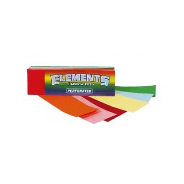 Buy Elements - Rainbow Rolling Tips (Perforated) rolling tip | Slimjim India