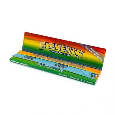 Buy Elements - Ultra Thin Rainbow KS Rolling Papers King Size Skins | Slimjim India