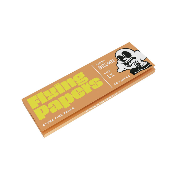 Buy Flying Papers - Brown 1 1/4th 1 1/4th Rolling Paper | Slimjim India