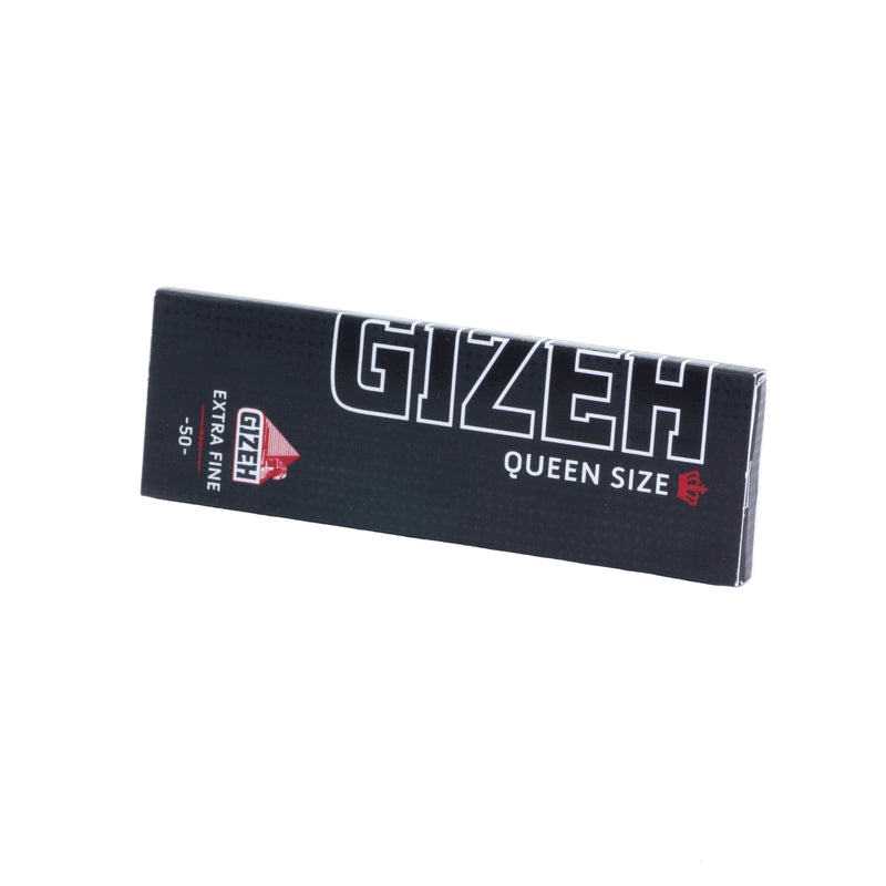 Load image into Gallery viewer, Buy Gizeh - Black Queen Size 1 1/4 Extra Fine Papers 1 1/4th Rolling Paper | Slimjim India
