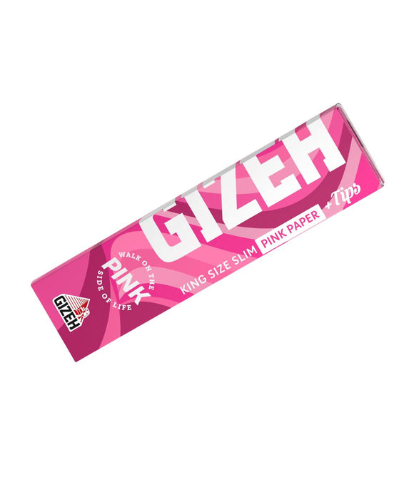 Buy Gizeh - Pink King Size Slim Rolling Papers | Slimjim India